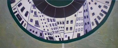 Schilderij: City Circle